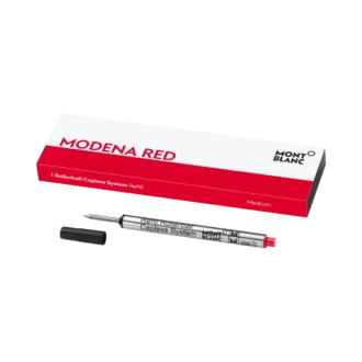 1 Rollerball-Nachfüllmine ohne Kappe, Modena Red – Medium