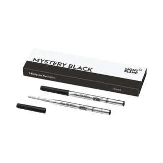 2 Kugelschreiberminen, Mystery Black – Fein