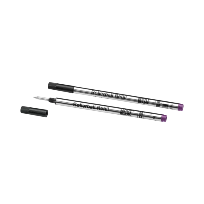 2 Rollerball-Minen, Amethyst Purple – Medium