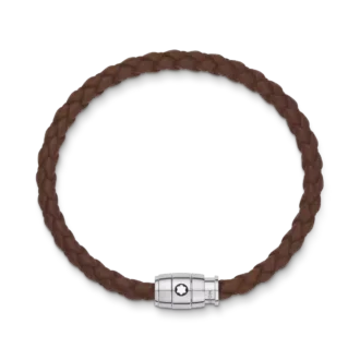 Armband Large, weiches Leder, Fauve Brown