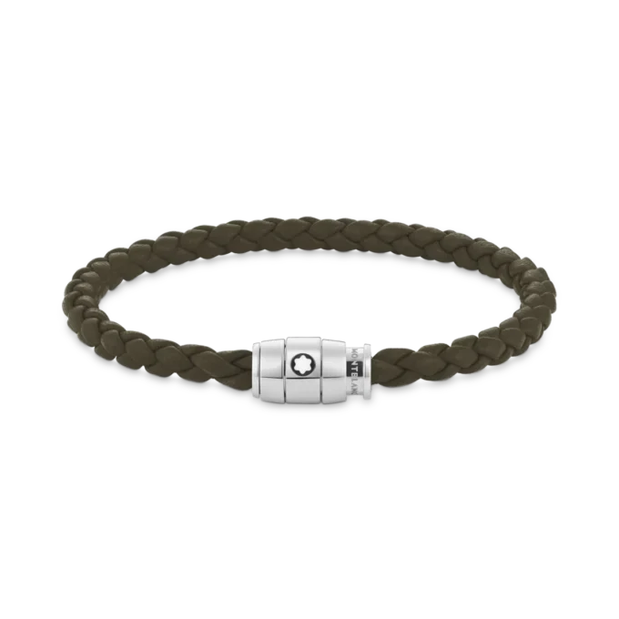 Armband Medium, weiches Leder, Khaki