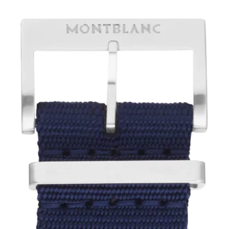 Blaues Nylonarmband