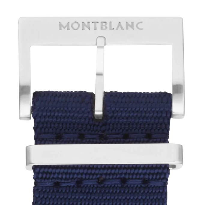 Blaues Nylonarmband