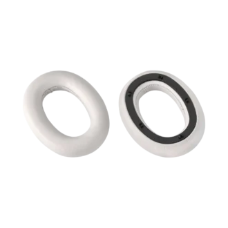 Graue Over-Ear-Ohrpolster für Montblanc MB 01 Kopfhörer