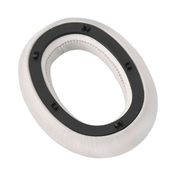 Graue Over-Ear-Ohrpolster für Montblanc MB 01 Kopfhörer