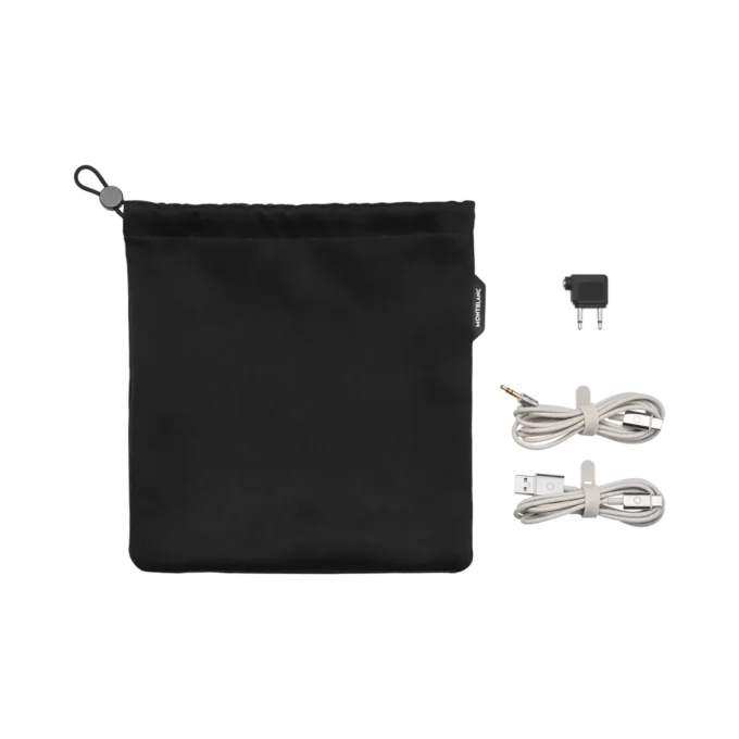 Graues Reiseset für Montblanc MB 01 Kopfhörer