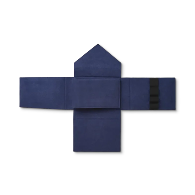 Leder-Sammelbox für 8 Schreibgeräte