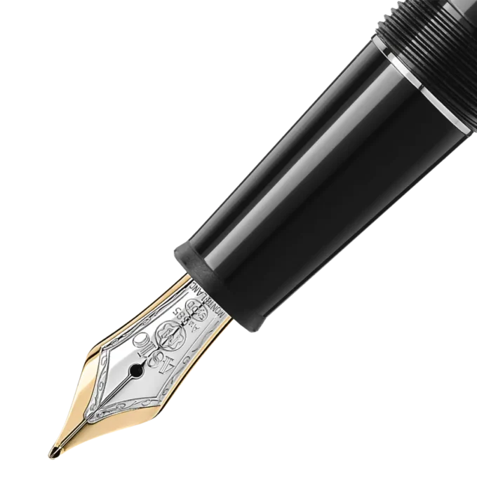 Meisterstück Classique Füllfederhalter mit Platinbeschichtung (F)