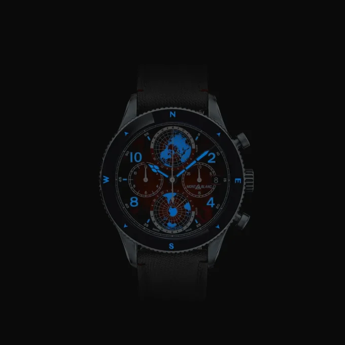 Montblanc 1858 Geosphere Chronograph 0 Oxygen Limited Edition – 290 Stück