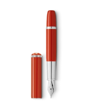 Montblanc Heritage Rouge et Noir „Baby” Sonderedition Korallenfarbener Füllfederhalter F