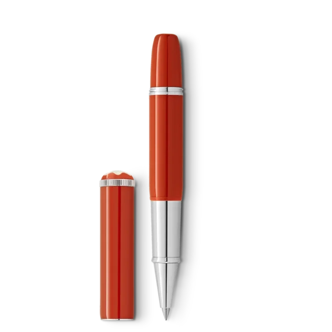 Montblanc Heritage Rouge et Noir „Baby” Sonderedition Rollerball in Korallenfarbe