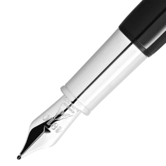 Montblanc Heritage Rouge et Noir „Baby” Sonderedition schwarzer Füllfederhalter