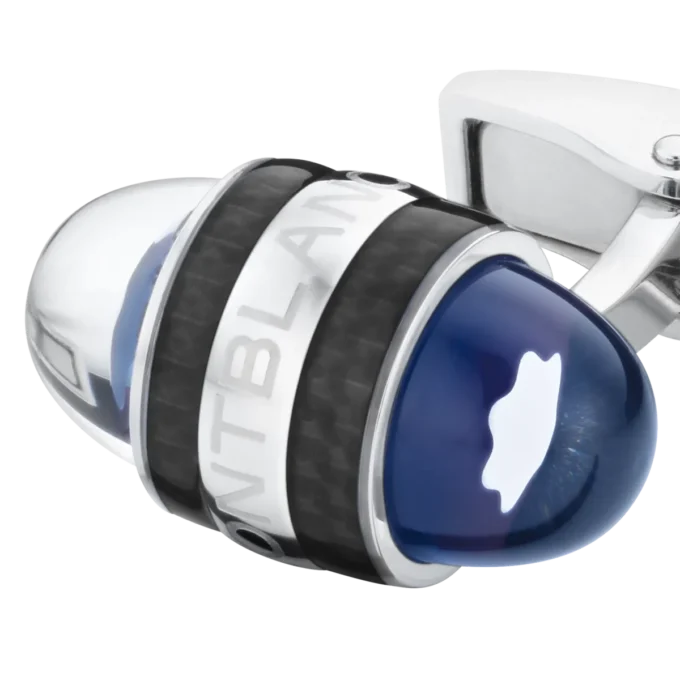 Montblanc StarWalker Manschettenknöpfe Stahl und Lack