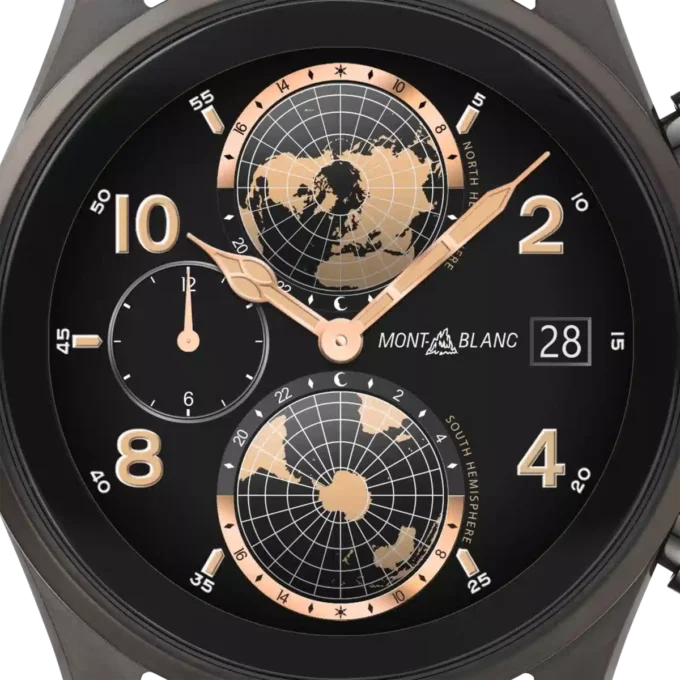 Montblanc Summit 3 Smartwatch – Schwarzes Titan