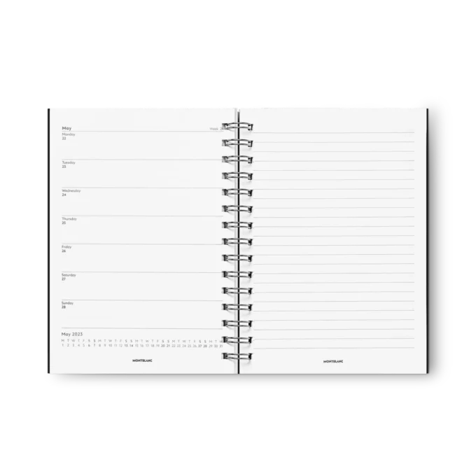 Nachfüllpackung für Notizbuch mit Umschlag #146, Kalendergröße 18 Monate