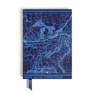 Notizbuch Medium, Meisterstück Around the World in 80 Days – linierte Seiten