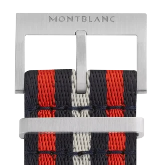 Rotes und blaues Nylonband