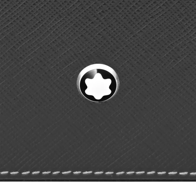 Schreibtischbox aus Leder für drei Schreibgeräte und eine Tintenflasche