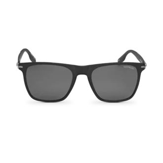 Squared Sonnenbrille mit schwarzem Acetatrahmen