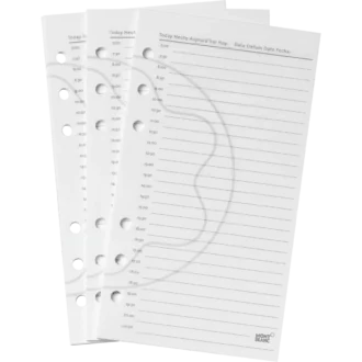 Tagesplaner-Seiten, mittelgroß